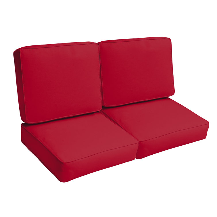 Breakwater Bay Outdoor Loveseat 5'' Cushion & Reviews Wayfair